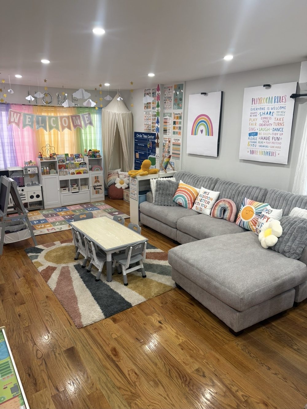 Inside our playroom at Neni’s Playhouse Childcare